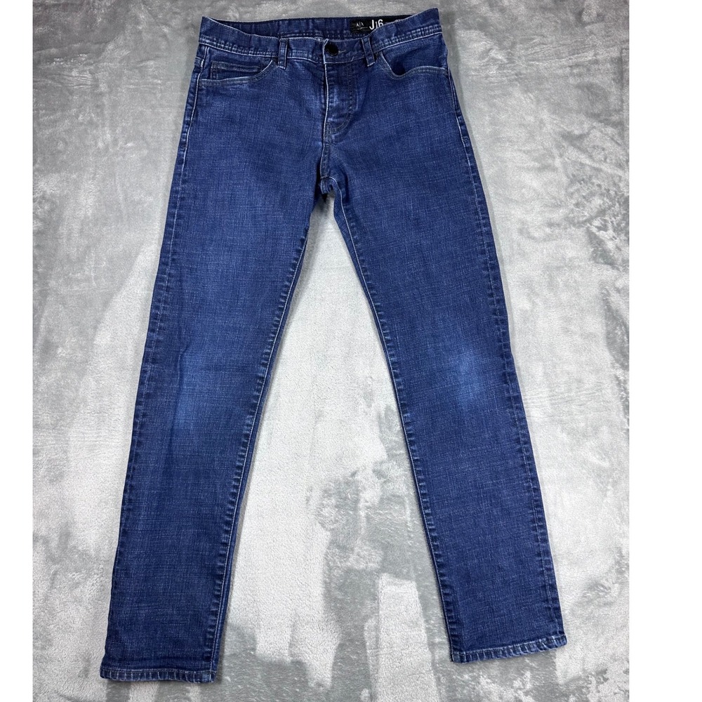 Armani Exchange J16 Straight‎ Leg Jeans Mens 30 Dark Wash Blue 8NZJ16 Z992Z
